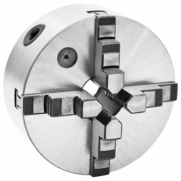 Klauwplaat met 4 bekken zelfcentrerend 160 mm staal K12 160 1