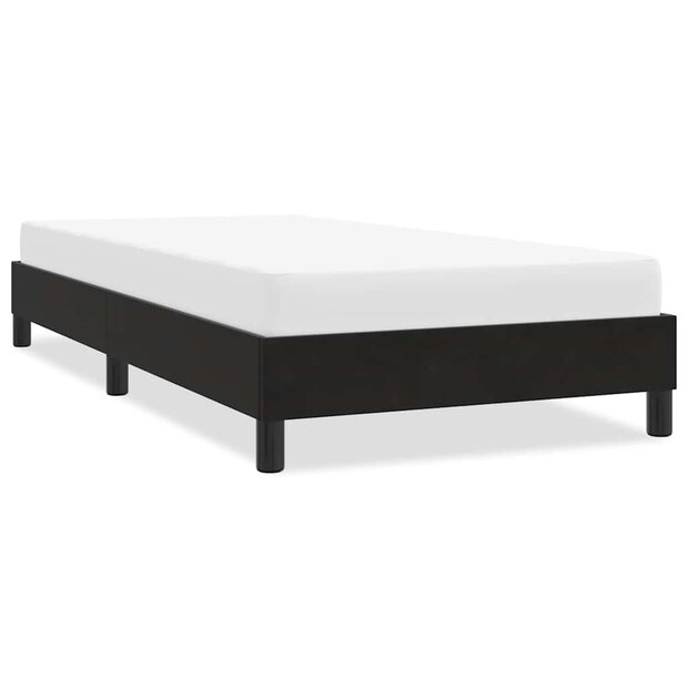 Bedframe zonder matras 80x210 cm fluweel zwart 1