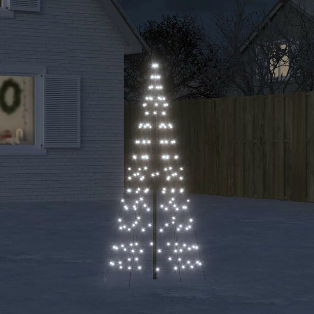 LED-kerstboom 200 LED&amp;apos;s koud wit 180 cm 1