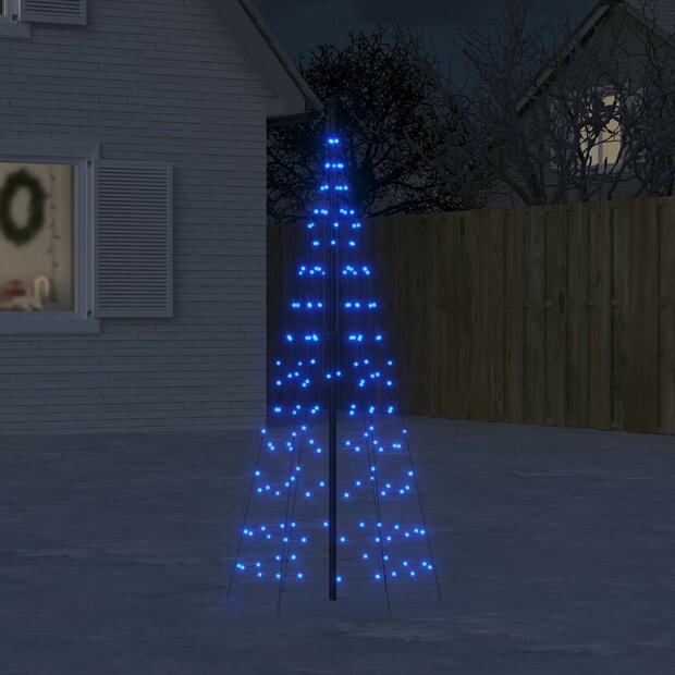 LED-kerstboom 200 LED&amp;apos;s 180 cm blauw 1