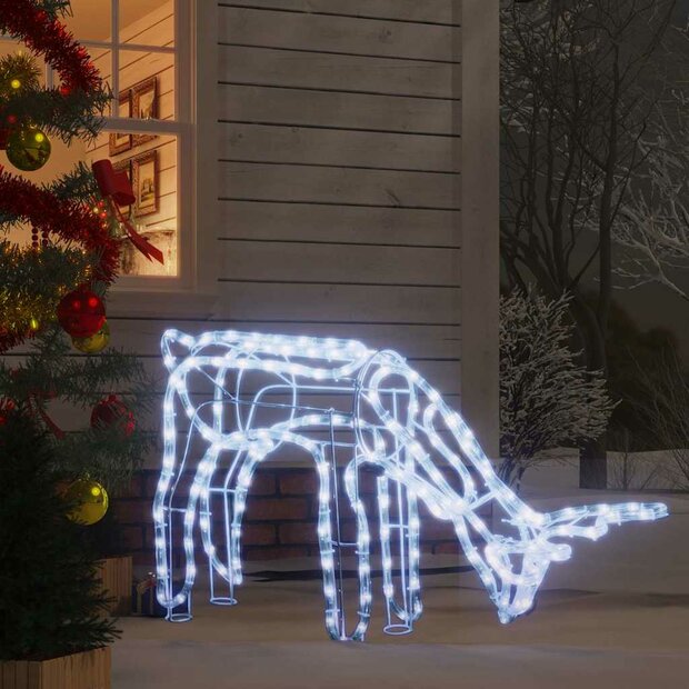 Kerstverlichting rendieren koudwit 73x31x45 cm 1