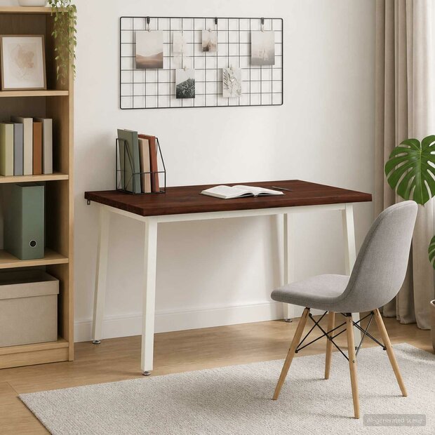 Live Edge Eettafel 90 x 55 x 75 cm Massief Acaciahout 1