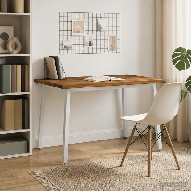 Live Edge Eettafel 90 x 55 x 75 cm Massief Acaciahout 1