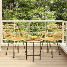 3-delige Tuinset poly rattan 8720845818142