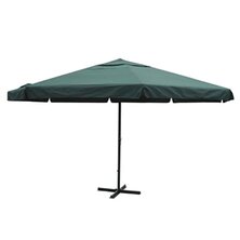 Parasol Samos 500 cm aluminium groen