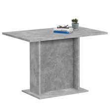 FMD Eettafel 110 cm betongrijs