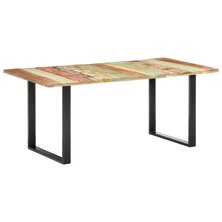 Eettafel 180x90x76 cm massief gerecycled hout