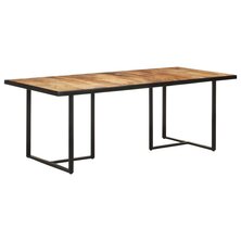 Eettafel 200 cm ruw mangohout