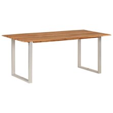 Eettafel 180x90x76 cm massief acaciahout