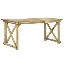 Tuintafel 160x79x75 cm hout