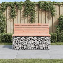 Tuinbank schanskorfontwerp 103x70x65 cm massief douglashout