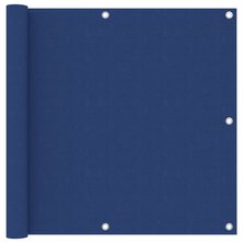 Balkonscherm 90x300 cm oxford stof blauw