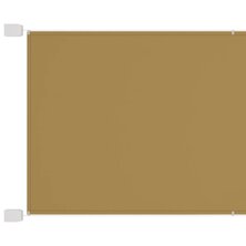 Luifel verticaal 100x360 cm oxford stof beige