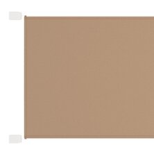 Luifel verticaal 60x270 cm oxford stof taupe