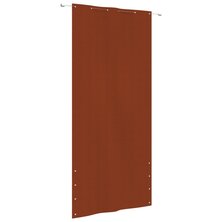 Balkonscherm 120x240 cm oxford stof terracottakleurig