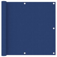 Balkonscherm 90x500 cm oxford stof blauw