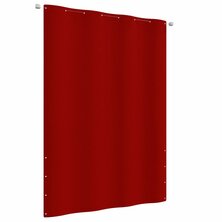 Balkonscherm 160x240 cm oxford stof rood