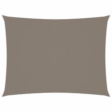 Zonnescherm rechthoekig 2x3,5 m oxford stof taupe