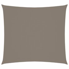 Zonnescherm rechthoekig 2,5x3 m oxford stof taupe