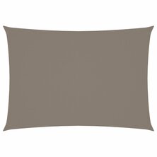 Zonnescherm rechthoekig 2x4,5 m oxford stof taupe