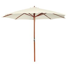 Parasol 300x258 cm zandwit