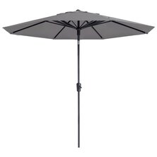 Madison Parasol Paros II Luxe 300 cm lichtgrijs