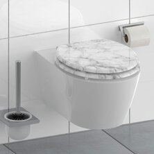 SCH&Uuml;TTE Toiletbril met soft-close MARMOR STONE