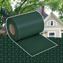 Tuinscherm 70x0,19 m PVC groen