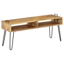 Tv-meubel 110x35x45 cm massief mangohout