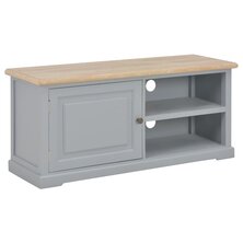 Tv-meubel 90x30x40 cm hout grijs