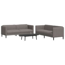 2-delige Loungeset stof taupe 8721012289345