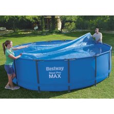 Bestway Zwembadhoes Flowclear rond 462 cm blauw 6942138918953