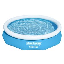 Bestway Zwembad Fast Set rond 305x66 cm blauw 6941607310151