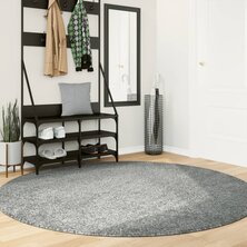 Vloerkleed PAMPLONA shaggy hoogpolig modern &Oslash; 200 cm groen 8721012229143