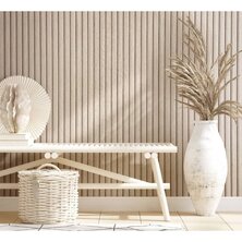 Noordwand Behang Botanica Wooden Slats beige 4001860339572