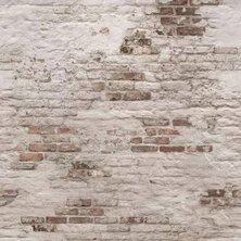 DUTCH WALLCOVERINGS Fotobehang Old Brick Wall beige bruin 5411012426095