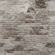 DUTCH WALLCOVERINGS Fotobehang Old Brick Wall grijs 5411012430153