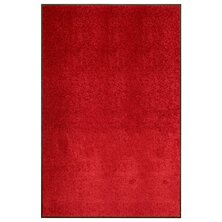 Deurmat wasbaar 120x180 cm rood 8720286064788