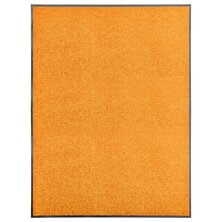 Deurmat wasbaar 90x120 cm oranje 8720286065068