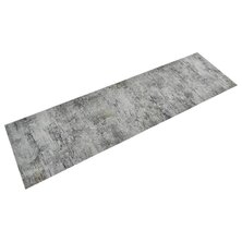 Keukenmat wasbaar betonprint 45x150 cm fluweel 8720845917913
