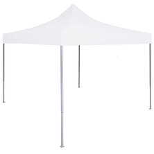 Partytent inklapbaar 3x3 m staal wit 8719883800127