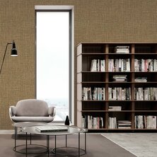 DUTCH WALLCOVERINGS Behang Thread bruin 8809660032473