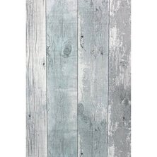 Topchic Behang Wooden Planks grijs en blauw 5415058020002