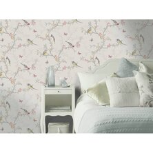 DUTCH WALLCOVERINGS Behang Phoebe lila 5022976980815