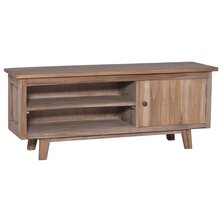 Tv-meubel 100x30x40 cm massief teakhout