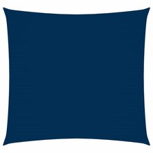 Schaduwdoek vierkant 3x3 m oxford stof blauw