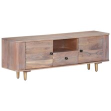 Tv-meubel 118x30x40 cm massief acaciahout