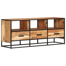 Tv-meubel 110x30x45 cm massief acaciahout