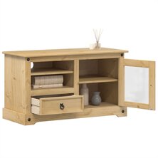 Tv-meubel Corona 100x45x58 cm massief grenenhout