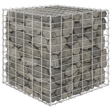 Gabion plantenbak verhoogd kubus 60x60x60 cm staaldraad